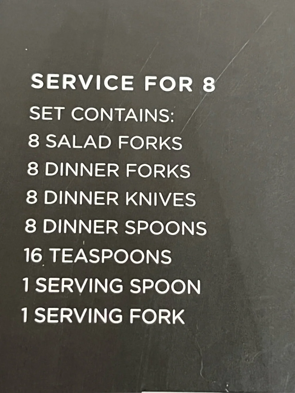 ONEIDA Surge 50-Piece Flatware Set  Stainless Steel Scandinavian Style